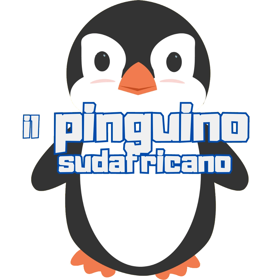 pinguino stilizzato della fondazione ZooMarine