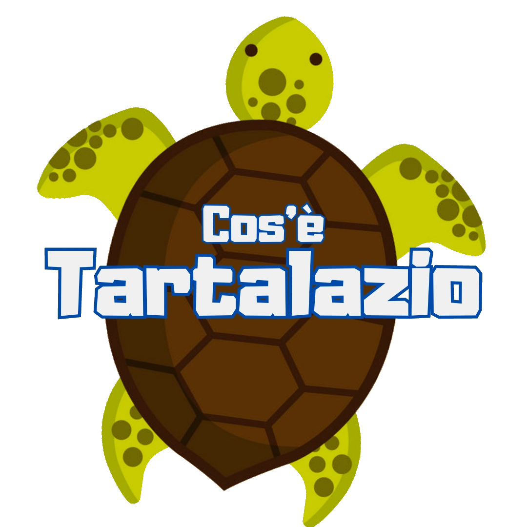 tartaruga stilizzata del fondazione ZooMarine